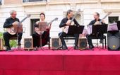 Konzert für vier Gitarren und Akkordeon im Palast von Aranjuez