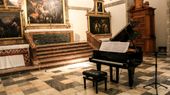 Concierto en la Iglesia Vieja de Real Monasterio de San Lorenzo de El Escorial  y en la Galería Carles Taché