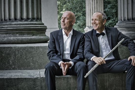 Presseaufnahme der beiden Musiker