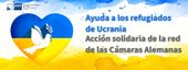 Cartel de la acción solidaria de las Cámaras Alemanas en el extranjero