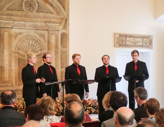 Bei einem Konzert für die Fundación Goethe