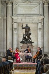 Konzert des Mandelring Quartetts im Königlichen Palast von Madrid