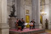 Konzert des Mandelring Quartetts im Königlichen Palast von Madrid