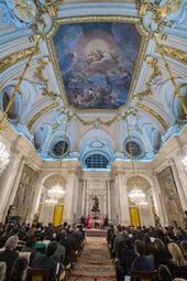 Konzert des Mandelring Quartetts im Königlichen Palast von Madrid